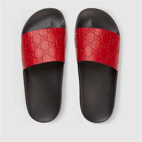 fake red gucci slippers